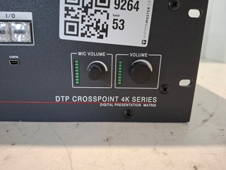Video matrix, Extron, DTP Crosspoint 108 4K