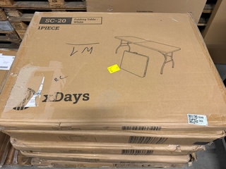 Ca. 11x Inklapbare tafel, vouwtafel 180x70x73 cm, XDays