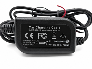 Partij Autolaadkabels voor vaste montage, TomTom, 4UUC25
