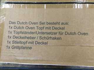 5-Delige ovenset, El Fuego, AY04661, Zwart