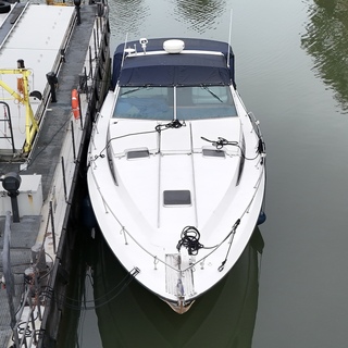 Kajuit motorboot, Sea Ray, 390 Express, 1987