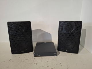 Tweekanaals audio-eindversterkers, Extron, XPA 1002, met 2x opbouwluid