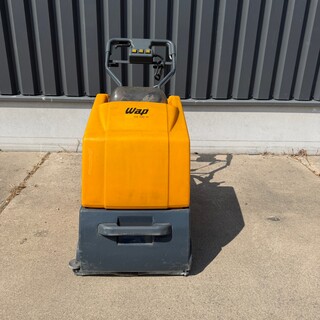 Achterloop schrob- zuigmachine, WAP, SSE 400W, geel, Kabel 220V