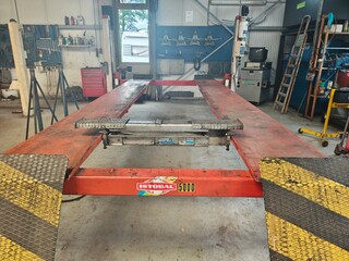 4-Kolomsbrug extra breed en lang met brug lift, Istobal, 5000 kg