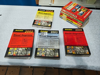 Boeken/ autodate dieselgegevens