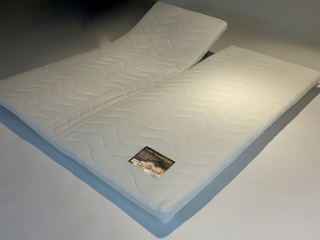 Elektrische boxspringcombinatie 180/200, M-Ray, Sense Exclusief, Grijs