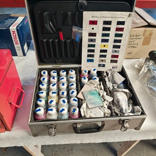 Reparatieset voor steenslag, WPT, 46x33x15 cm.