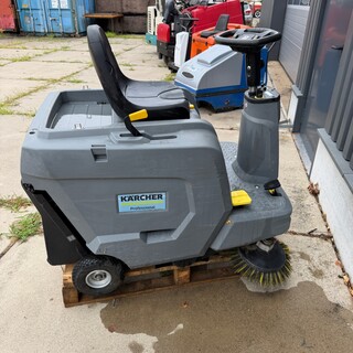 Opzit veeg- zuigmachine, Kärcher, KM 85/50 R Bp Pack, grijs/geel
