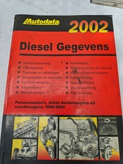 Boeken/ autodate dieselgegevens