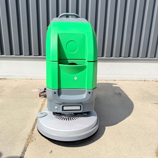 Achterloop schrob- zuigmachine, Stahlwerk, SW 600, groen, nieuw