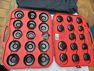 Oliefilter doppenset, Usprotools