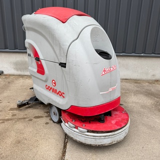 Achterloop schrob- zuigmachine, Comac, Abila 50BT, grijs/rood