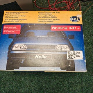 Koplamp, Hella / Volkswagen, Golf type 3