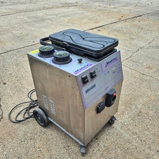Professionele stoomreiniger met zuigfunctie, Matrix, SDV4500, zilver