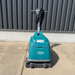 Achterloop schrob- zuigmachine, Tennant, T1, groen, lage urenstand, Ka