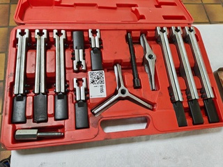 Poelietrekker set