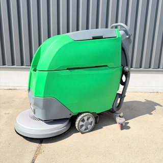 Achterloop schrob- zuigmachine, Stahlwerk, SW 600, groen, nieuw
