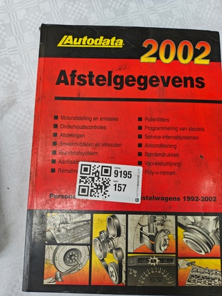 Boeken/afstelgegevens