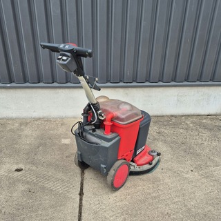 Achterloop schrob- zuigmachine, Cleanfix, RA 395 IBC, rood, 2019