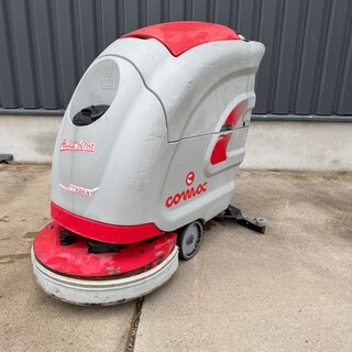 Achterloop schrob- zuigmachine, Comac, Abila 50BT, grijs/rood