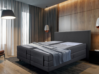 Elektrische boxspringcombinatie 180/210, M-Ray, Sense Exclusief, Antra