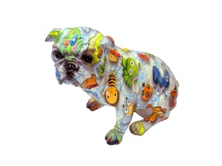 Bulldog Sculptuur