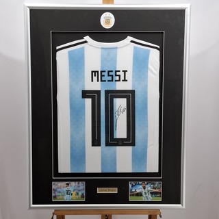 Gesigneerd voetbalshirt, Adidas, Asociación del Fútbol Argentino, Lion