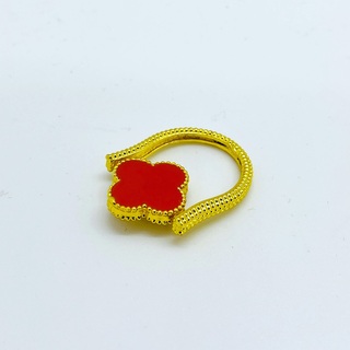 Klassieke Alhambra model dames ring