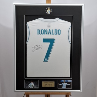 Gesigneerd voetbalshirt, Adidas, Real Madrid, Cristiano Ronaldo