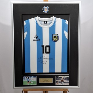 Gesigneerd voetbalshirt, Le Coq Sportif, Asociación del Fútbol Argenti