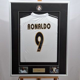 Gesigneerd voetbalshirt, Adidas, Real Madrid, Ronaldo Luís Nazário de