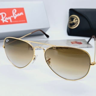 Rayban zonnebril Aviator Large Metal arista gradient brown