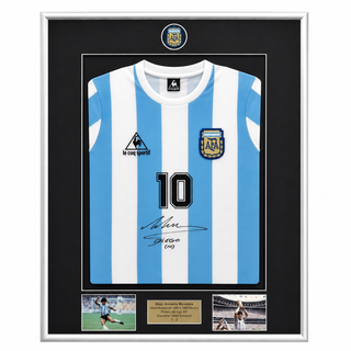 Gesigneerd voetbalshirt, Le Coq Sportif, Asociación del Fútbol Argenti