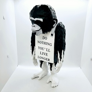 Banksy fanart sculptuur – Banksy ape