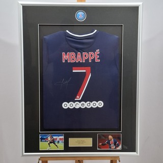 Gesigneerd voetbalshirt, Paris Saint-Germain, Kylian Mbappe