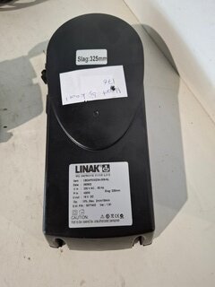 Set hoog laag motors, LINAK, zwart