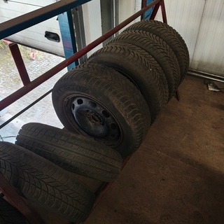 7x sets winterbanden div maten