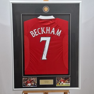 Gesigneerd voetbalshirt, Manchester United, David Beckham