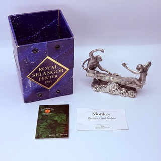 Royal Selangor Monkey Business Card Holder – Inclusief doos