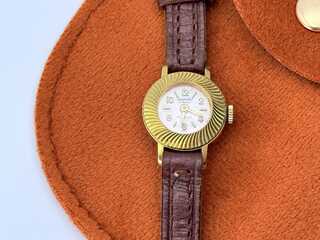 Gigandet Gold filled mechanisch dameshorloge