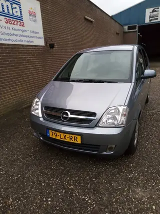 Personenauto, Opel, Meriva-A, grijs, 2003