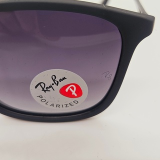 Rayban zonnebril Chris black gradient grey