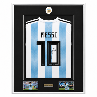 Gesigneerd voetbalshirt, Adidas, Asociación del Fútbol Argentino, Lion