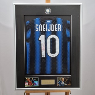 Gesigneerd voetbalshirt, Nike, Internazionale Milan, Wesley Sneijder
