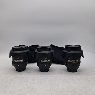 3x Camera lens, Nikon, AF-S Nikkor 24-120mm 1:4G ED