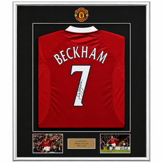 Gesigneerd voetbalshirt, Manchester United, David Beckham