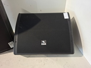 2x Luidsprekers, Proel, WD10A, zwart