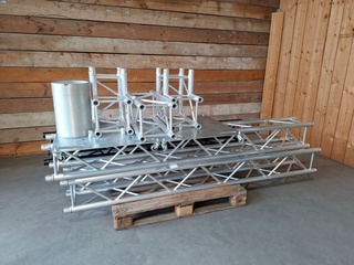 Partij Truss, zilver, zwart