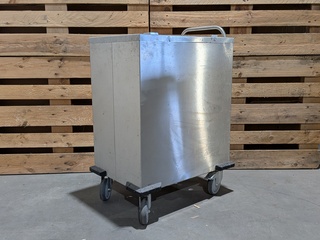 Onverwarmde verrijdbare dienbladenstapelaar, MOBILE CONTAINING, SE-MS/