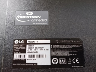 Display, LG, 43SE3KD-8